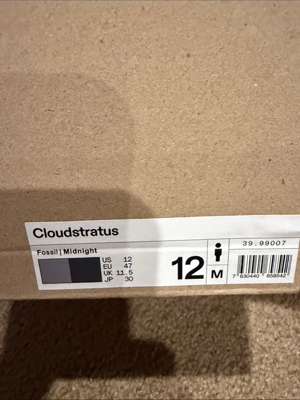 On cloud cloudswift size 12 good used condition - Picture 2 of 3